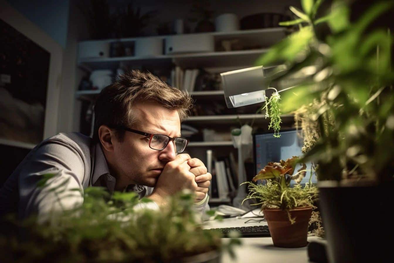 stressed plants